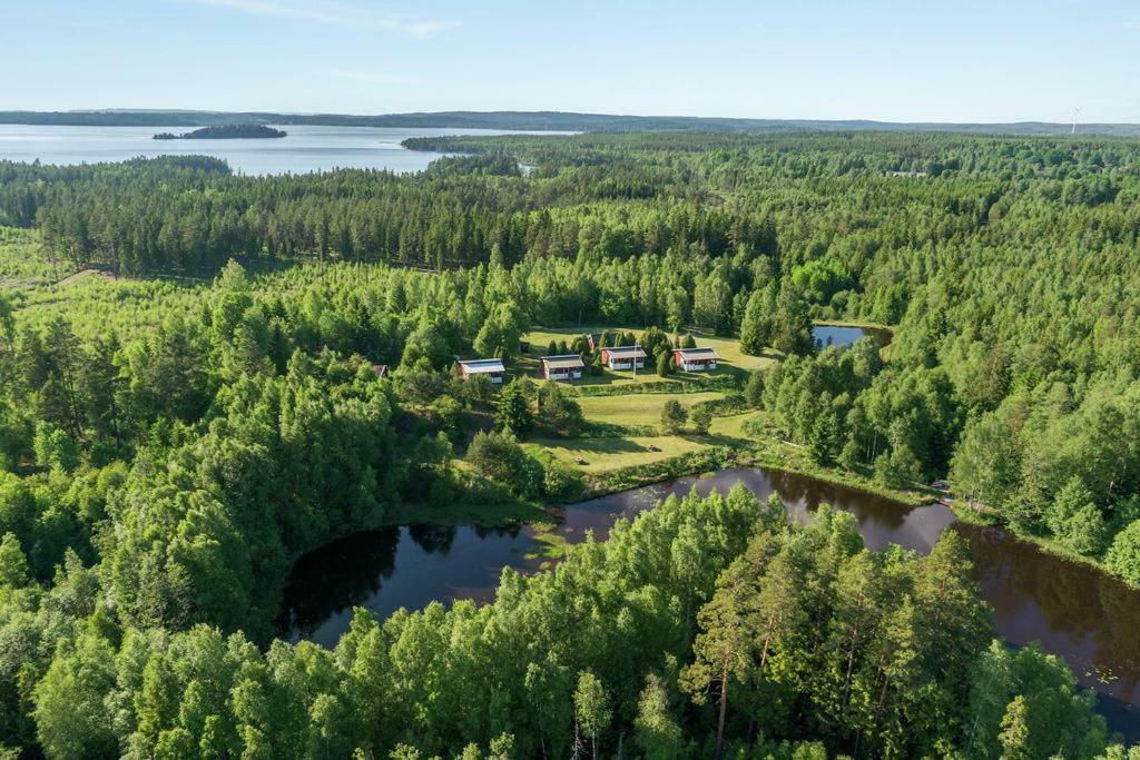Hotel Alebro Stugby Norrhult Exterior foto