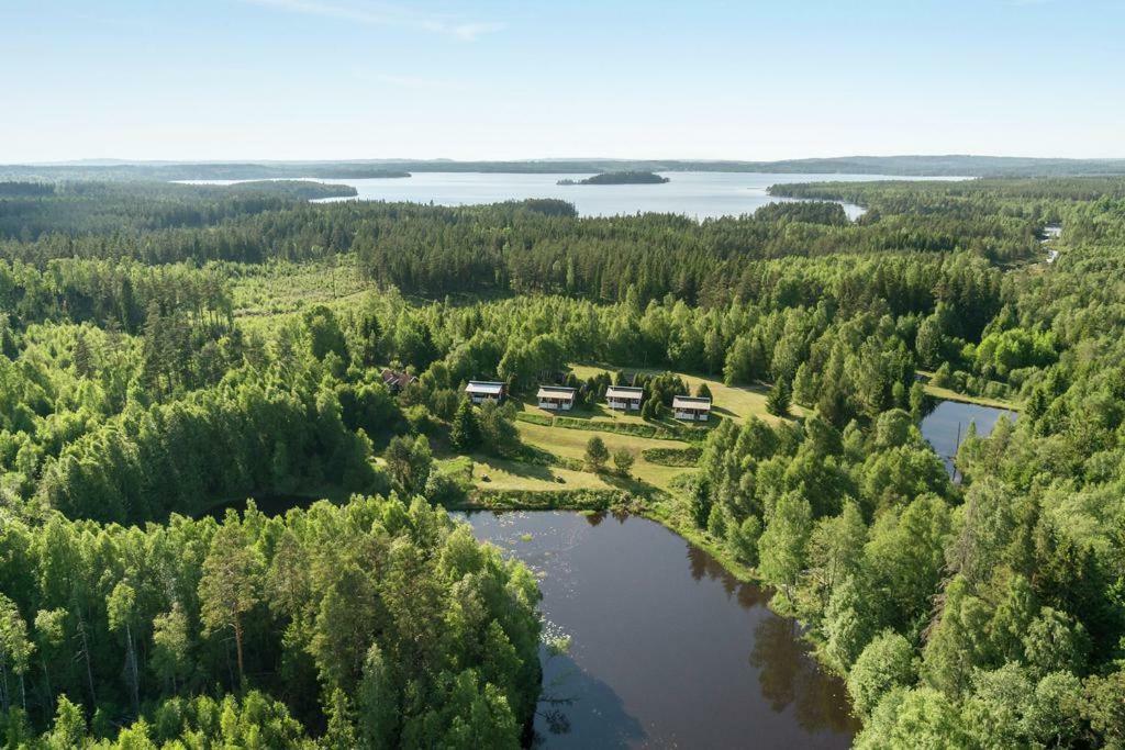 Hotel Alebro Stugby Norrhult Exterior foto